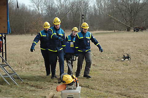 Transport des Stromerzeugers