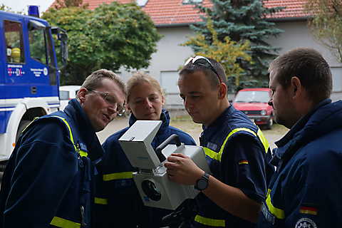 Auswertung von Thermograpiebildern