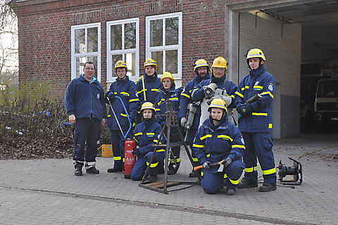 Grundausbildung im Ortsverband Stralsund